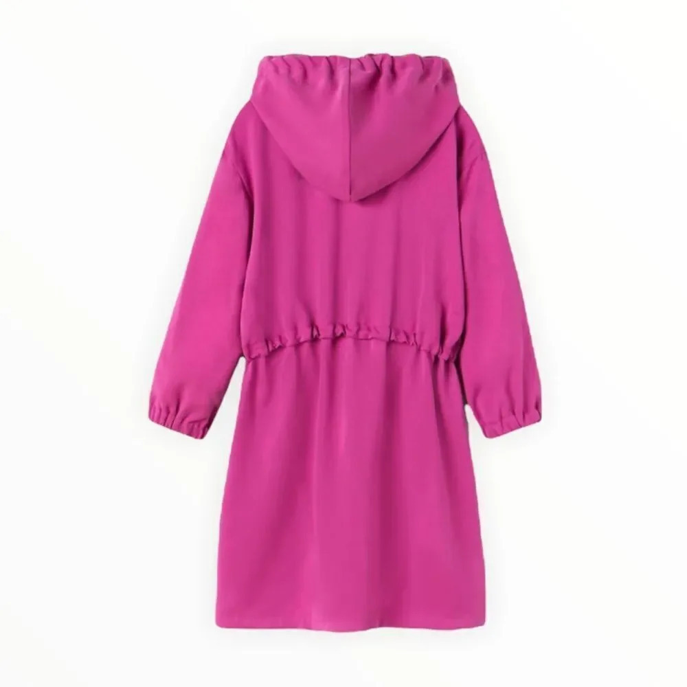 ZARA Kids | Fuchsia | POUCH POCKET DRESS - Picture 3 of 6